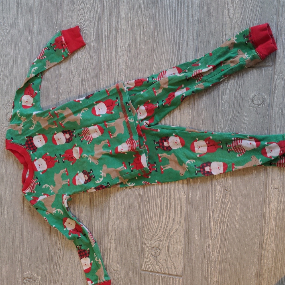 Santa and Reindeer Pajamas